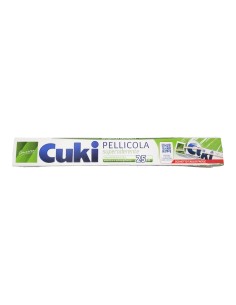 Cuki Pellicola Superaderente Salvafreschezza 25 Metri