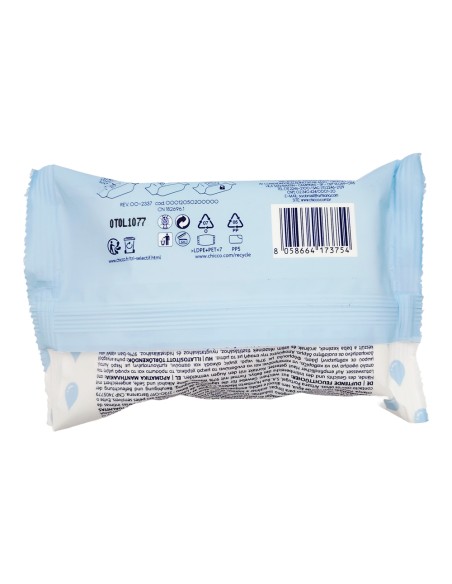 offerta Chicco Salviettine Profumate 0% Alcool e Sapone per Pelli Sensibili 16 Pz