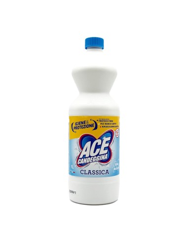 offerta Ace Candeggina Classica con Tecnologia Proteggi Fibra per Casa e Bucato 1 L