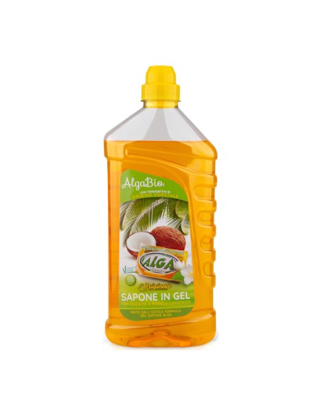 offerta Alga Bio L'Originale Sapone in Gel Concentrato per Bucato a Mano e Lavatrice 1250 ml