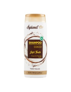 Splend'Or Shampoo Cocco Soft Touch Vitalità Naturale per...