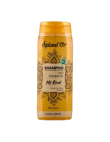 offerta Splend'Or Shampoo Illuminante My Ritual Olio Splendente per Capelli Spenti 300 ml