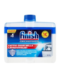 Finish Curalavastoviglie Contro Cattivi Odori Sporco e Calcare 250 ml