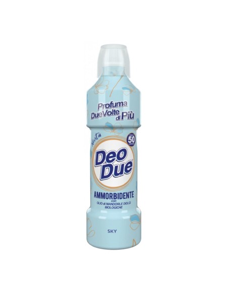 offerta Deo Due Morbido Ammorbidente Sky con Olio di Mandorle Dolci Biologiche 1 L