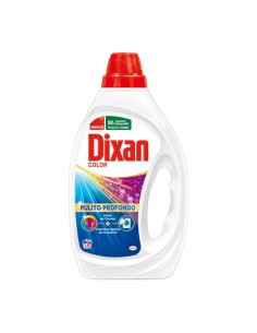 Dixan Detersivo Liquido Lavatrice Color Capi Colorati Pulito Profondo 19 Lavaggi 855 ml