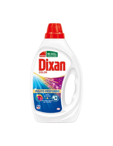 offerta Dixan Detersivo Liquido Lavatrice Color Capi Colorati Pulito Profondo 19 Lavaggi 855 ml