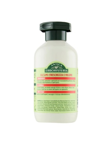 offerta Antica Erboristeria Balsamo Freschezza e Volume Ortica Senza Siliconi 225 ml