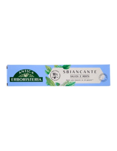 offerta Antica Erboristeria Dentifricio Sbiancante Salvia e Menta 75 ml