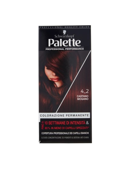 offerta Palette Professional Performance Colorazione Permanente 4_2 Castano Mogano