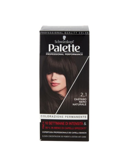 offerta Palette Professional Performance Colorazione Permanente 2_1 Castano Nero Naturale