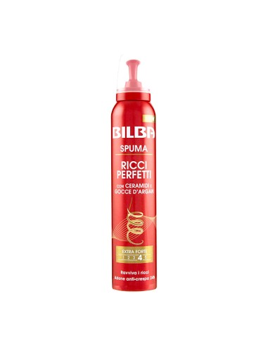offerta Bilba Spuma Ricci Perfetti con Ceramidi e Gocce d'Argan 200 ml
