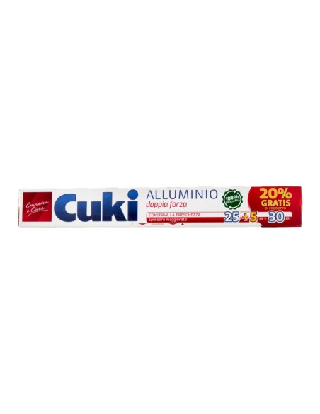 offerta Cuki Conserva e Cuoce Alluminio Doppia Forza 30 metri