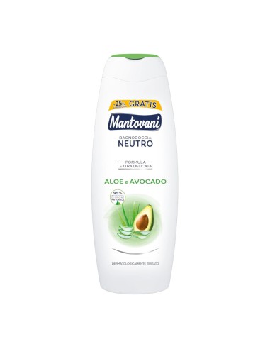offerta Mantovani Bagnodoccia Neutro Formula Extra Delicata Aloe e Avocado 500 ml