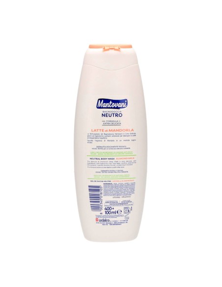offerta Mantovani Bagnodoccia Neutro Formula Extra Delicata Latte di Mandorla 500 ml