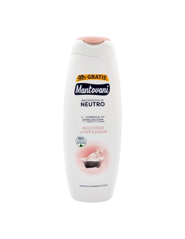 offerta Mantovani Bagnodoccia Neutro Formula Extra Delicata Ricordi d'Infanzia 500 ml