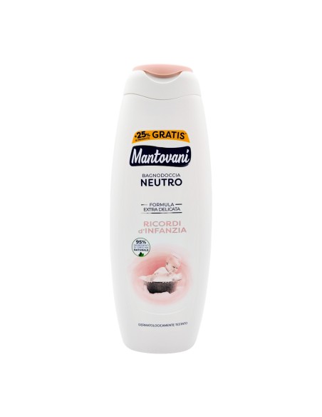 offerta Mantovani Bagnodoccia Neutro Formula Extra Delicata Ricordi d'Infanzia 500 ml