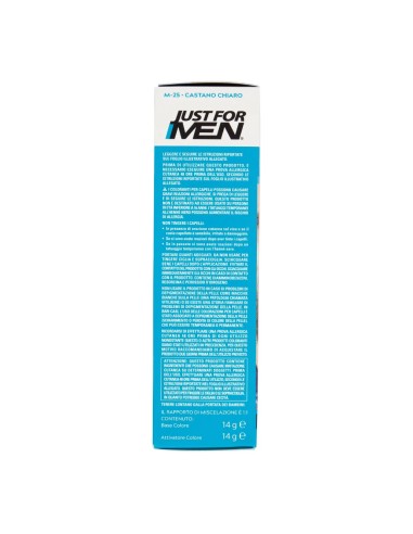 offerta Just for Men Barba e Baffi Colorante M-25 Castano Chiaro Senza Ammoniaca