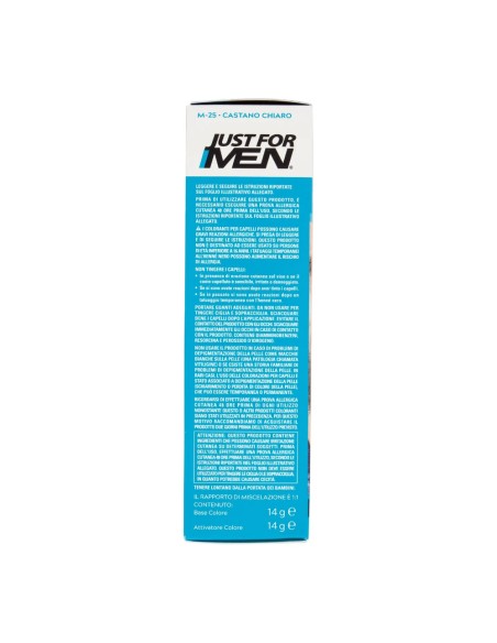 offerta Just for Men Barba e Baffi Colorante M-25 Castano Chiaro Senza Ammoniaca