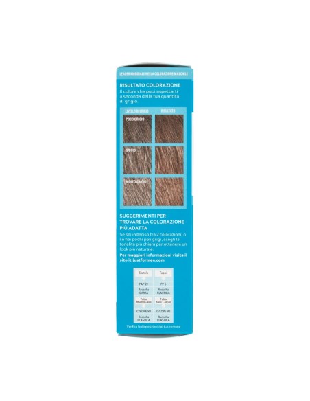offerta Just for Men Barba e Baffi Colorante M-25 Castano Chiaro Senza Ammoniaca