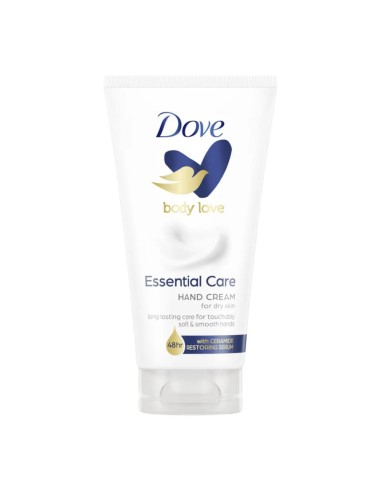 offerta Dove Body Love Essential Care Crema Mani per Pelli Secche 48H 75 ml