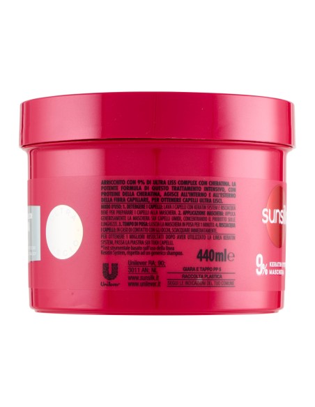 offerta Sunsilk Maschera Keratin System Trattamento Intensivo con Cheratina 72H 440 ml