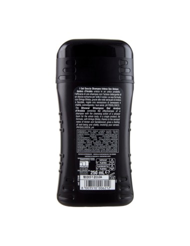 offerta Intesa Sex Unisex Doccia Shampoo Ambra d'Arabia Fragranza Ambra e Sandalo 250 ml