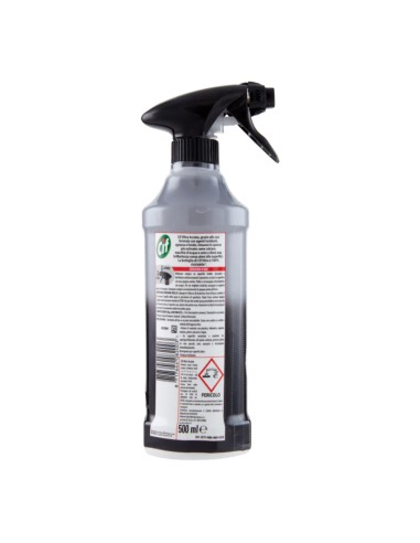 offerta Cif Ultra Acciaio Spray Sgrassatore Brillantezza Senza Aloni 500 ml