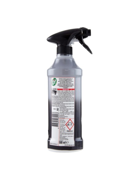 offerta Cif Ultra Acciaio Spray Sgrassatore Brillantezza Senza Aloni 500 ml