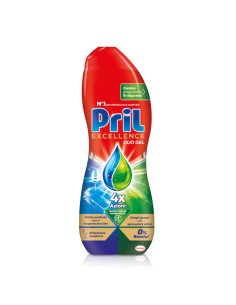 Pril Excellence Duo Gel Lavastoviglie Sciogli Grasso 30 Lavaggi 540 ml