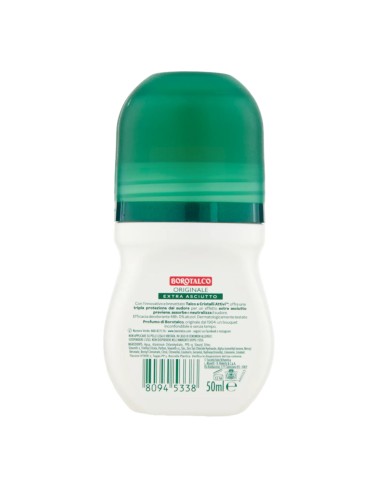 offerta Borotalco Originale Deodorante Roll-On Talco a Cristalli Attivi Profumo di Borotalco 50 ml