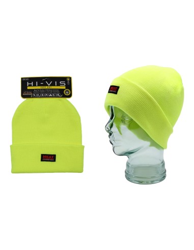 offerta Heat Machine Cappello in Acrilico ad Alta Visibilita' con Risvolto