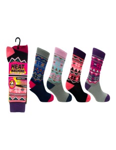 Heat Machine Calzini Termici Motivo Fair Isle