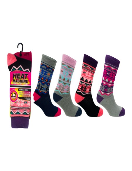 offerta Heat Machine Calzini Termici Motivo Fair Isle