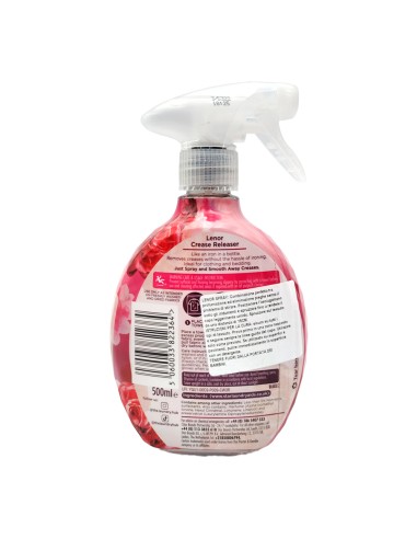 offerta Lenor Confidence Deodorante Spray Elimina Pieghe Tessuti Gelsomino e Frutti Rossi 500 ml