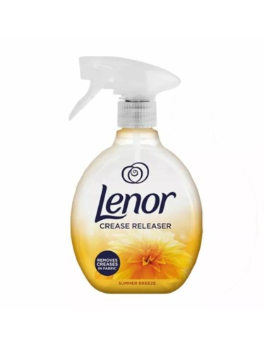 offerta Lenor Deodorante Spray Elimina Pieghe Tessuti Asciutti Profumo Summer Breeze 500 ml