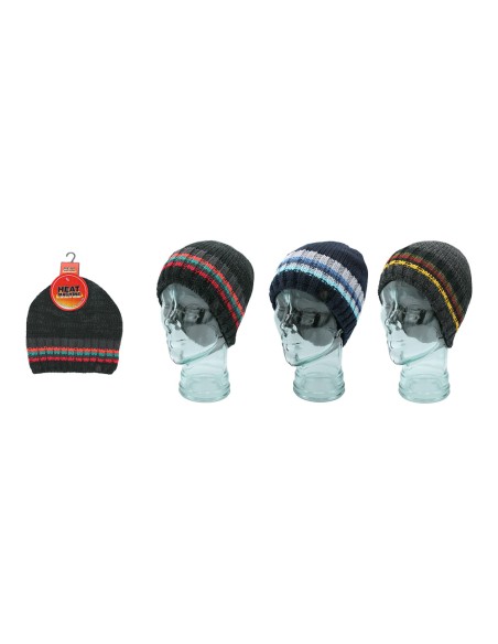offerta Heat Machine Cappello Foderato in Pile Motivo a Righe