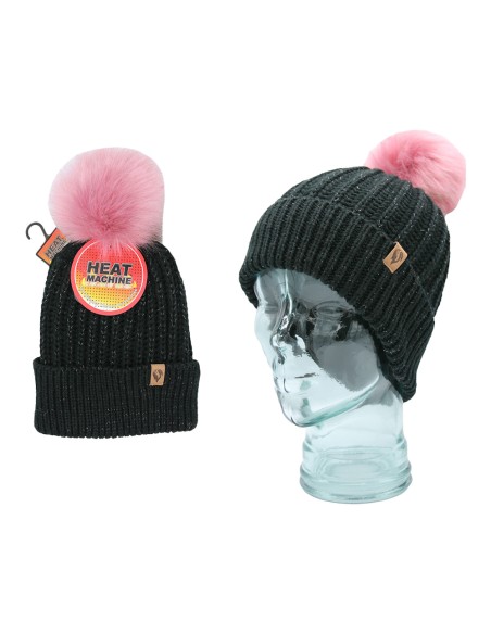 offerta Heat Maschine Cappello Scintillante con Pompon
