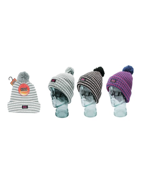 offerta Heat Machine Cappello Foderato in Pile con Pompon