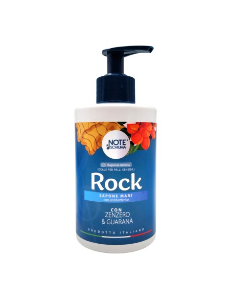 offerta Note di Schiuma Rock Sapone Mani con Antibatterico Zenzero e Guaranà 300 ml