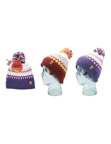 offerta Heat Machine Cappello Motivo Nordico Foderato in Sherpa