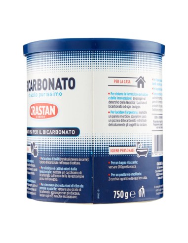 offerta Crastan Bicarbonato di Sodio Purissimo 750 g