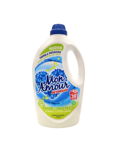 offerta Mon Amour Detersivo Liquido per Lavatrice Odor Protect 1,56 L