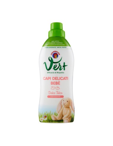 offerta Chanteclair Vert Detergente Liquido Igienizzante per Capi Delicati Bebè Talco 750 ml
