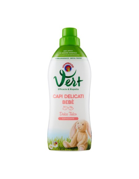 offerta Chanteclair Vert Detergente Liquido Igienizzante per Capi Delicati Bebè Talco 750 ml