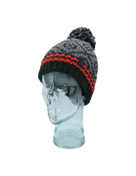 offerta Heat Machine Cappello a Strisce Nordiche con Pompom