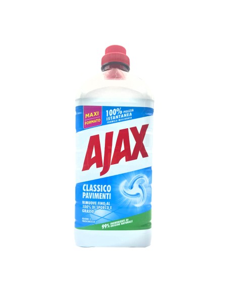 offerta Ajax Pavimenti Classico Igiene e Freschezza 99% Ingredienti di Origine Naturale 1,25 L