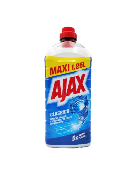offerta Ajax Pavimenti Classico Igiene e Freschezza 99% Ingredienti di Origine Naturale 1,25 L