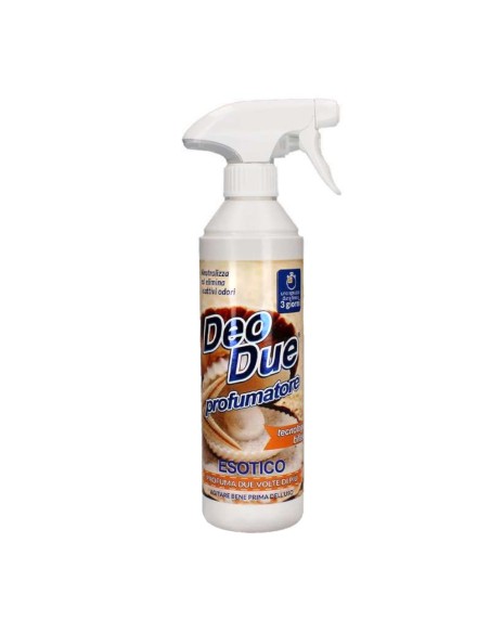 offerta Deo Due Profumatore Spray per Ambienti Fragranza Esotico Tecnologia Bifase 500 ml