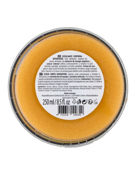 offerta Organic Shop Scrub Corpo Rassodante con Mango e Zucchero Naturale 250 ml