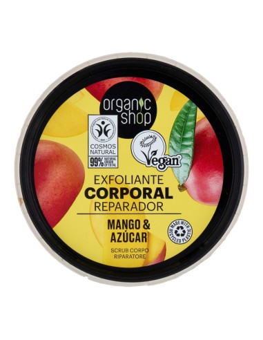 offerta Organic Shop Scrub Corpo Rassodante con Mango e Zucchero Naturale 250 ml